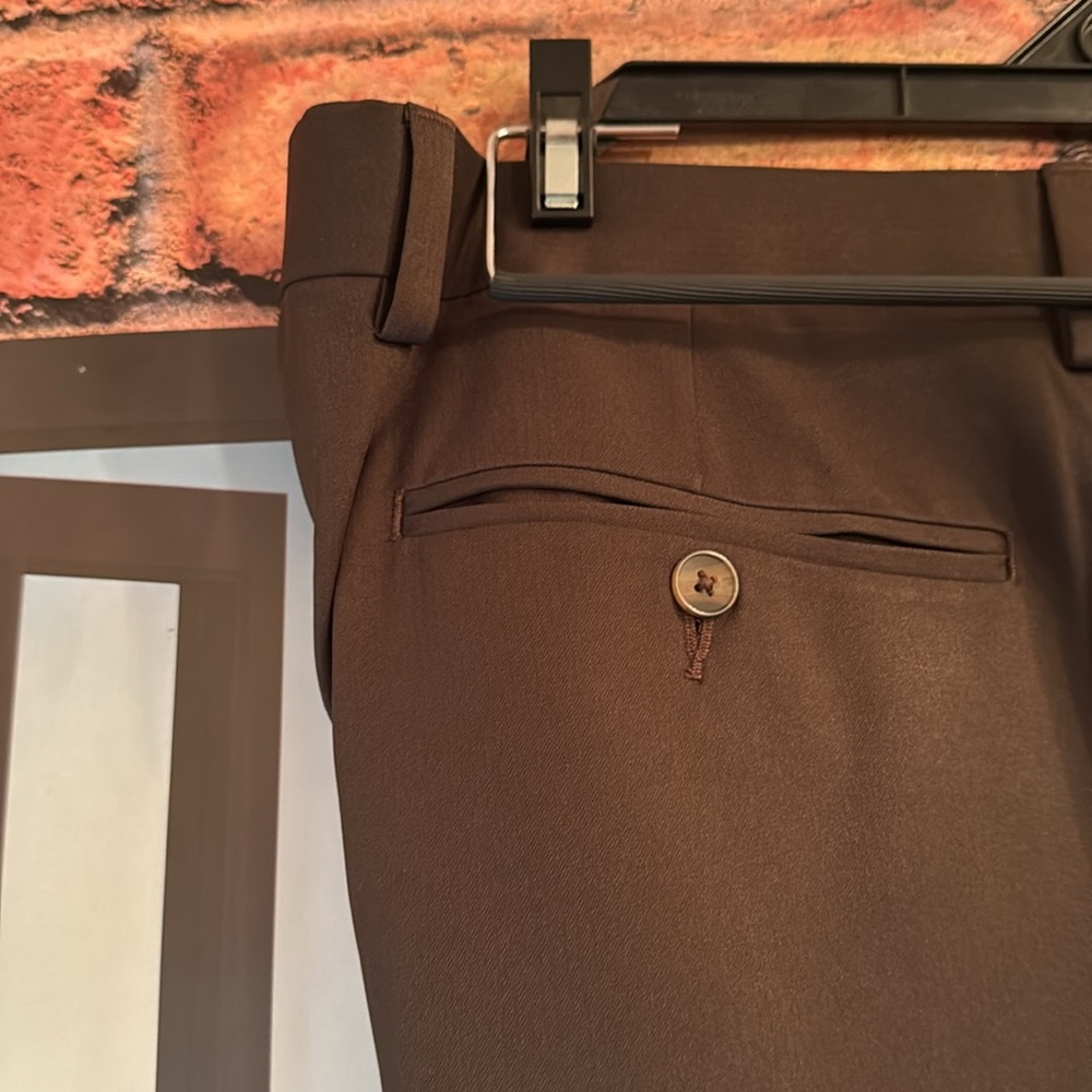 Alexander Julian Dark Brown Dress Pants - Picture 9 of 17